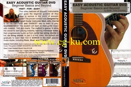 Easy Acoustic Guitar DVD: Beginner Basics And Beyond By Mark John Sternal的图片1