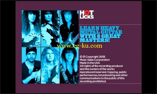 Hot Licks: Learn Heavy Metal Guitar With 6 Great Masters (Repost)的图片2