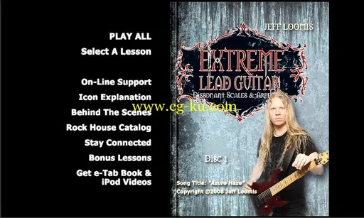 Extreme Lead Guitar: Dissonant Scales & Arpeggios Featuring Jeff Loomis的图片2