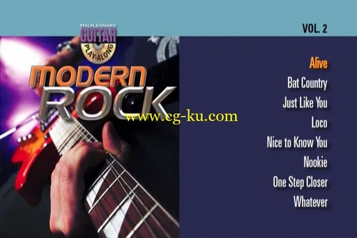 Guitar Play-Along – Modern Rock – DVD Volume 2的图片2