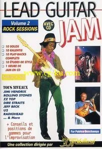 Lead Guitar Jam Vol.2 Rock Sessions CD Tab的图片1