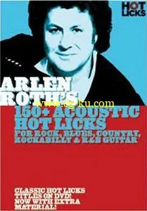 Hot Licks – Arlen Roths 150+ Acoustic Hot Licks: For Rock, Blues, Country, Rockabilly & R&的图片1