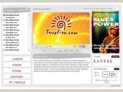 Truefire – Andy Aledort’s Slow Blues Power的图片2