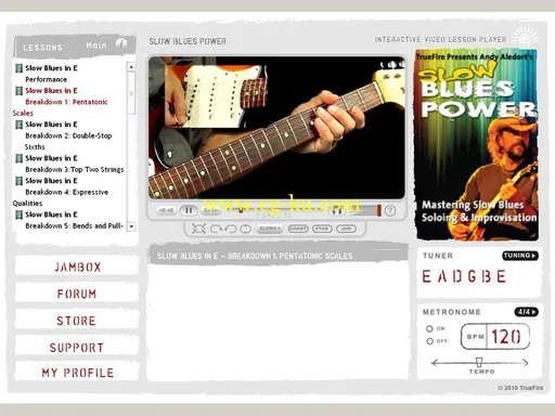 Truefire – Andy Aledort’s Slow Blues Power的图片3