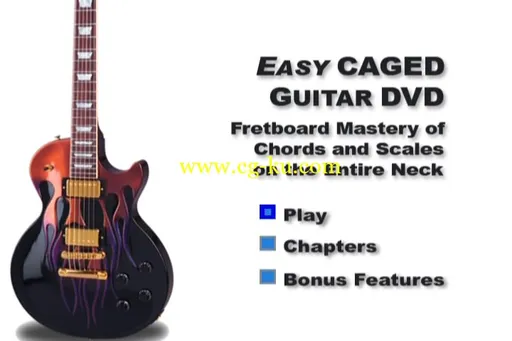 Easy Caged Guitar DVD: Fretboard Mastery Of Chords And Scales On The Entire Neck的图片2