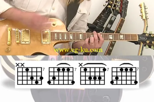 Easy Caged Guitar DVD: Fretboard Mastery Of Chords And Scales On The Entire Neck的图片3