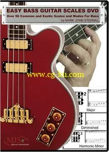 Easy Bass Guitar Scales DVD: Over 50 Common And Exotic Scales And Modes For Bass的图片1