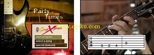 Party Tunes吉他教程V1 SongXpress – Party Tunes For Guitar – V1 – DVD (2001)的图片3