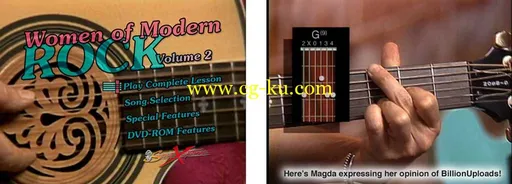 女性的现代摇滚吉他V2 SongXpress – Women Of Modern Rock For Guitar – V2 – DVD (2004)的图片3