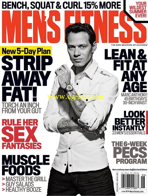 Men’s Fitness USA – June 2014-P2P的图片1