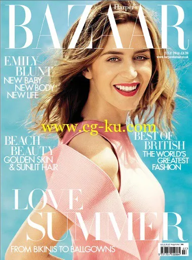 Harper’s Bazaar UK – July 2014-P2P的图片1