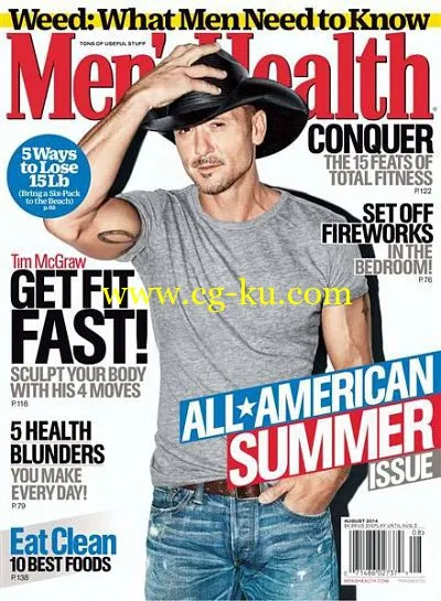 Men’s Health USA – July/August 2014-P2P的图片1