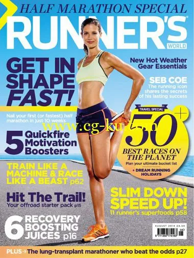 Runner’s World UK – August 2014-P2P的图片1