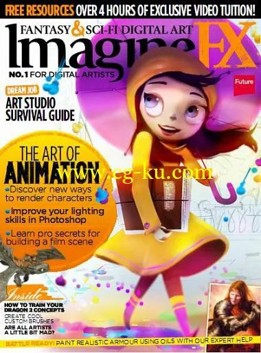 ImagineFX – October 2014-P2P的图片1