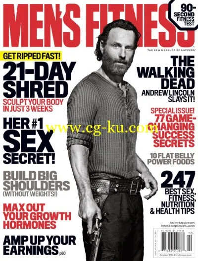 Men’s Fitness USA – October 2014-P2P的图片1