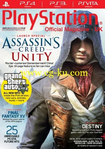 Official PlayStation Magazine – December 2014-P2P的图片1