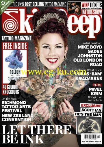 Skin Deep Tattoo Magazine – February 2015 – P2P的图片1