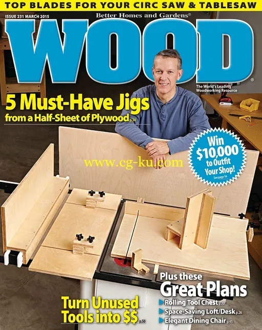 WOOD Magazine – February/March 2015-P2P的图片1