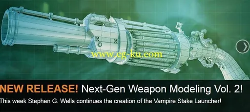 3DMotive – Next-Gen Weapon Modeling Volume 2的图片1