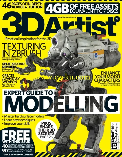 3D Artist – Issue 77, 2015-P2P的图片1