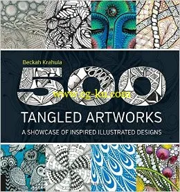 500 Tangled Artworks: A Showcase Of Inspired Illustrated Designs By Beckah Krahula-P2P的图片1