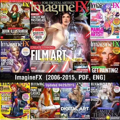 ImagineFX [2006-2015, PDF, ENG]的图片1