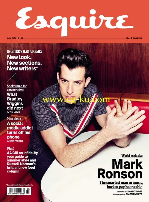 Esquire UK – June 2015-P2P的图片1