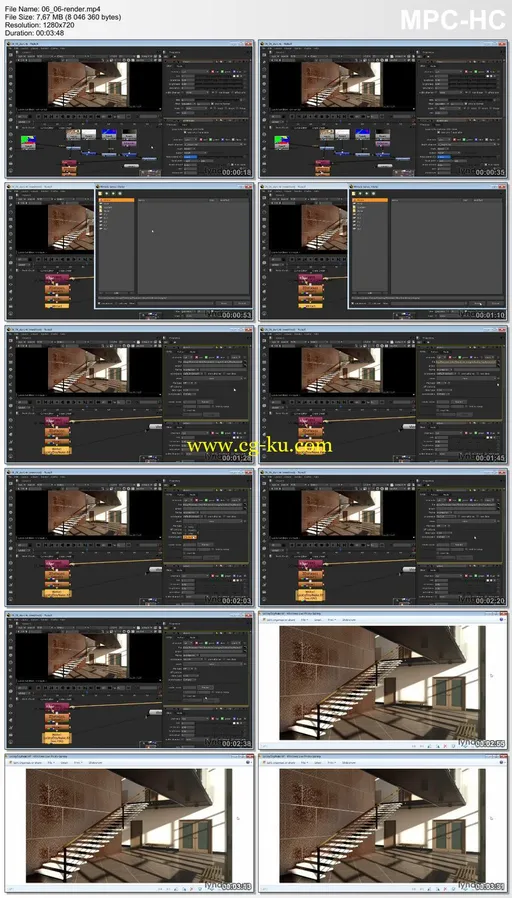 Lynda – Rendering Interiors in 3ds Max(室内教程)的图片1