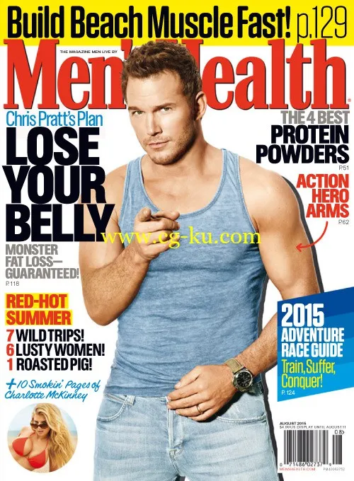 Men’s Health USA – July/August 2015-P2P的图片1