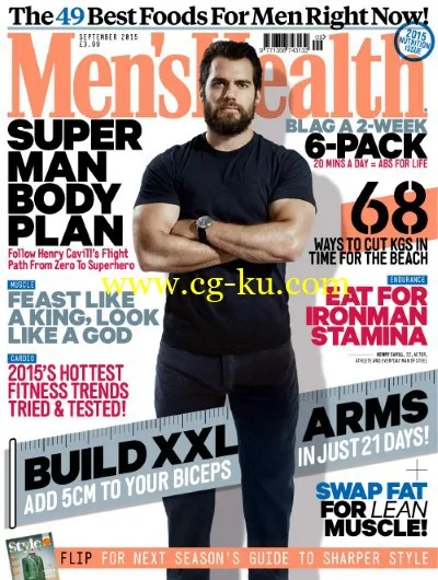 Men’s Health UK – September 2015-P2P的图片1