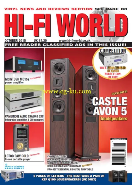 Hi-Fi World – October 2015-P2P的图片1