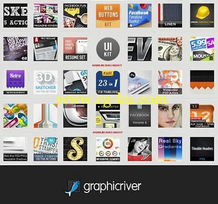 GraphicRiver  Daily Feeds Colection DAY 1 – 12素材全集的图片1