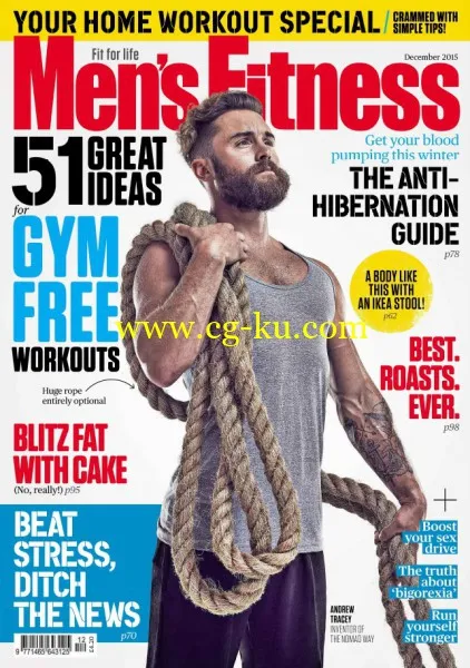 Men’s Fitness UK – December 2015-P2P的图片1