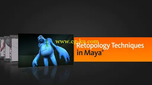 Maya中Retopology使用技术视频教程的图片1