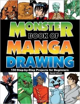 Monster Book Of Manga Drawing: 150 Step-by-Step Projects For Beginners-P2P的图片1