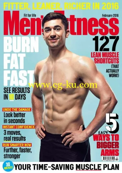 Men’s Fitness UK – February 2016-P2P的图片1