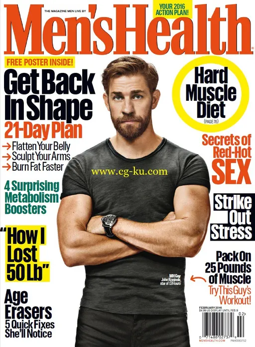 Men’s Health USA – January/February 2016-P2P的图片1