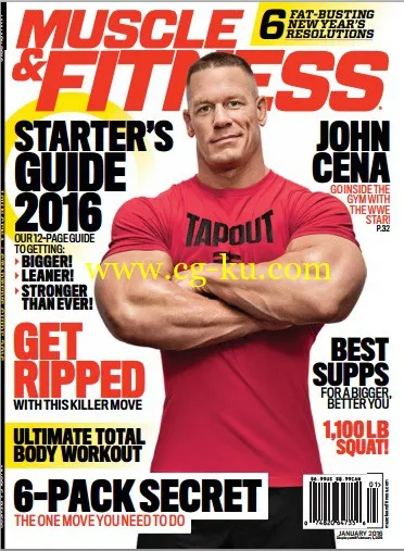 Muscle & Fitness USA – January 2016-P2P的图片1