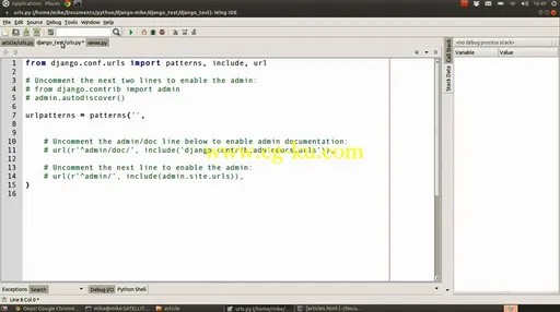 Mike Hibbert – Python Django Tutorials (2013)的图片2