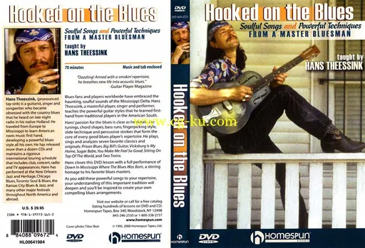 Homespun – Hans Theessink – Hooked On The Blues – DVD (2008)的图片1