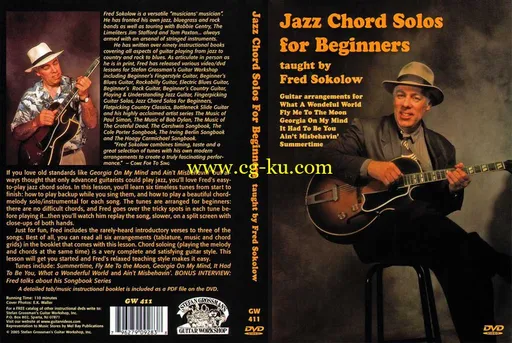 Grossman Guitar Workshop – Fred Sokolow – Jazz Chord Solos For Beginners – DVD (20的图片1