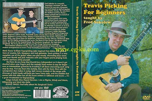 Grossman Guitar Workshop – Fred Sokolow – Travis Picking For Beginners – DVD (2004的图片1