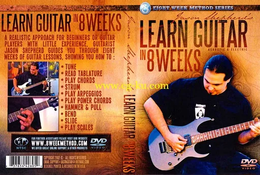 Jason Shepherd’s – Learn Guitar (Acoustic/Electric) – In 8 Weeks – DVD (2005的图片1