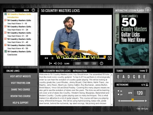 Truefire – Jason Loughlin’s 50 Country Masters Licks You Must Know (2013)的图片2