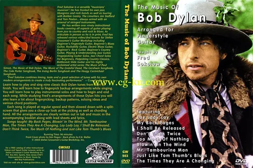 Grossman Guitar Workshop – Bob Dylan Arranged For Fingerstyle Guitar的图片1