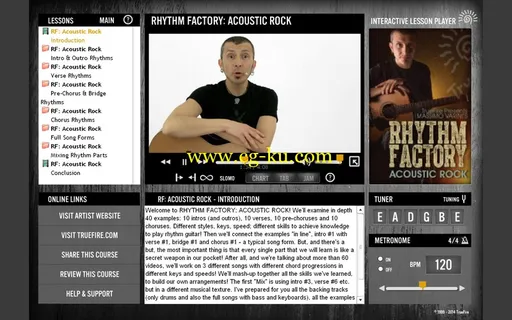 Truefire – Massimo Varini’s Rhythm Factory: Acoustic Rock (2014)的图片3