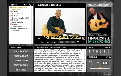 Truefire – Tommy Emmanuel’s Fingerstyle Milestones (2014)的图片2