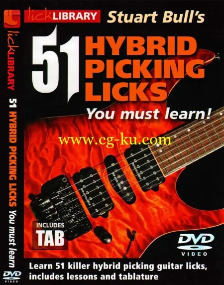 Lick Library – 51 Hybrid Picking Licks的图片1