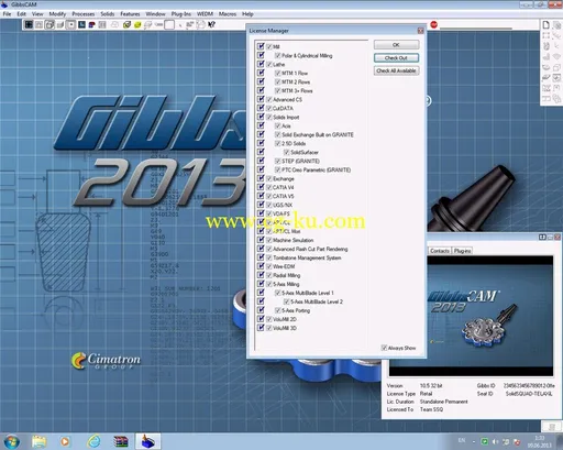 GibbsCAM 2013 10.5.0.0 先进CAD/CAM加工的图片2