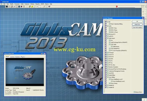 GibbsCAM 2013 10.5.3.0 Multilingual X86/x64 先进CAD/CAM加工的图片2